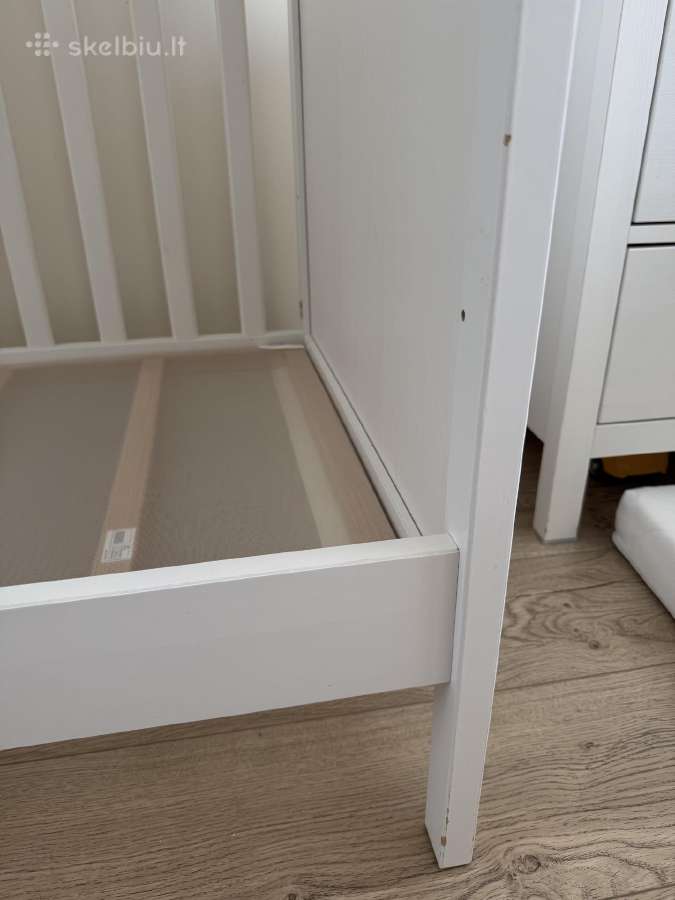 Ikea Sundvik lovelė su čiužiniu - nuotraukos Nr. 4