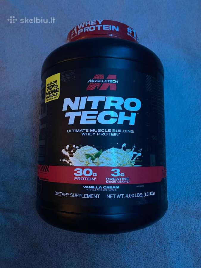 Muscletech Whey Protein, Vanilla (packed, 1.81 kg)