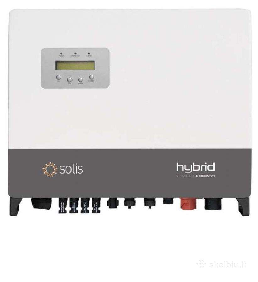 Hibridinis inverteris Solis 10 kw trifazis, 2 Mpp