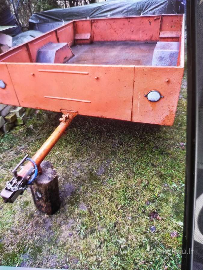 Priekabeles ir savos gamybos dokumentai. - nuotraukos Nr. 2