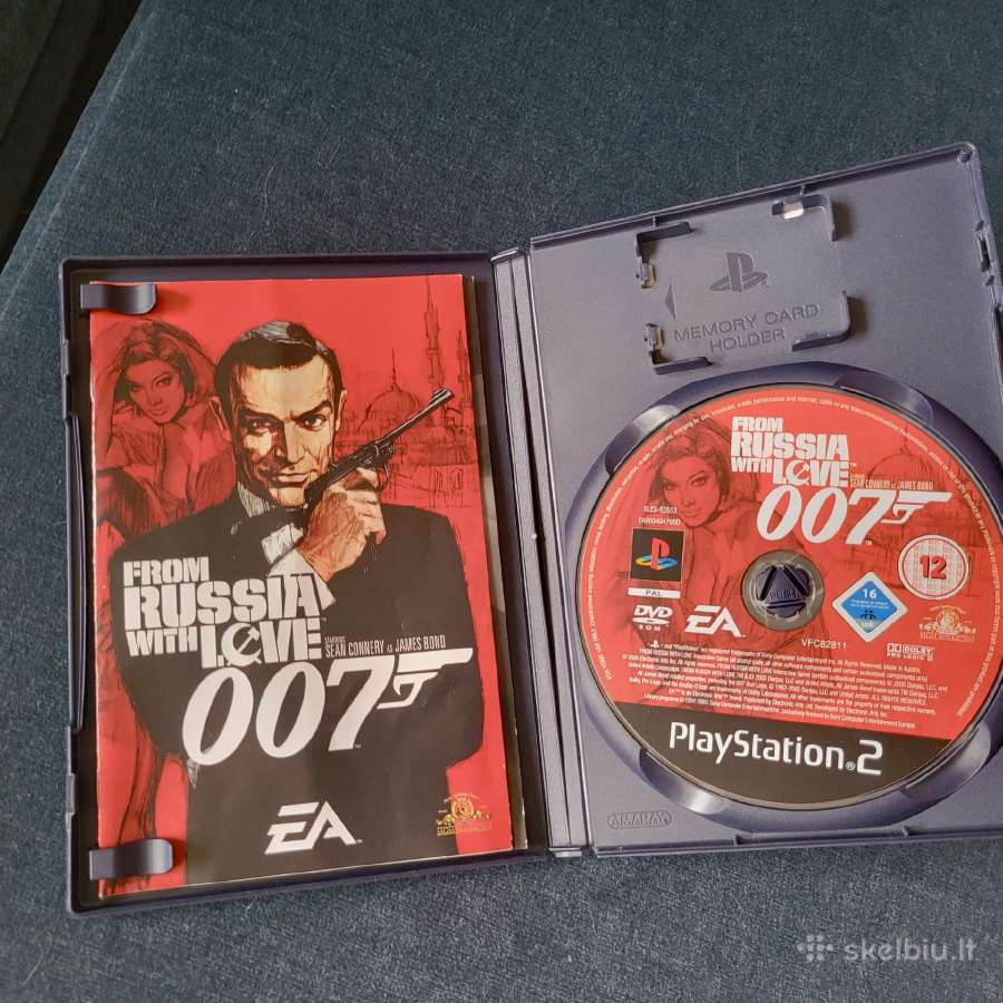 Playstation 2 "From russia with love 007" žaidimas