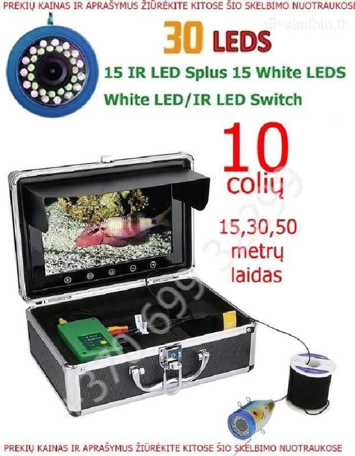 Povandeninė kamera 10 colių 175 €