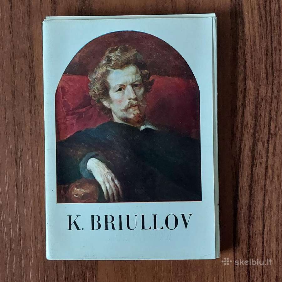 Atvirukų komplektas - tapytojas K. Briullov