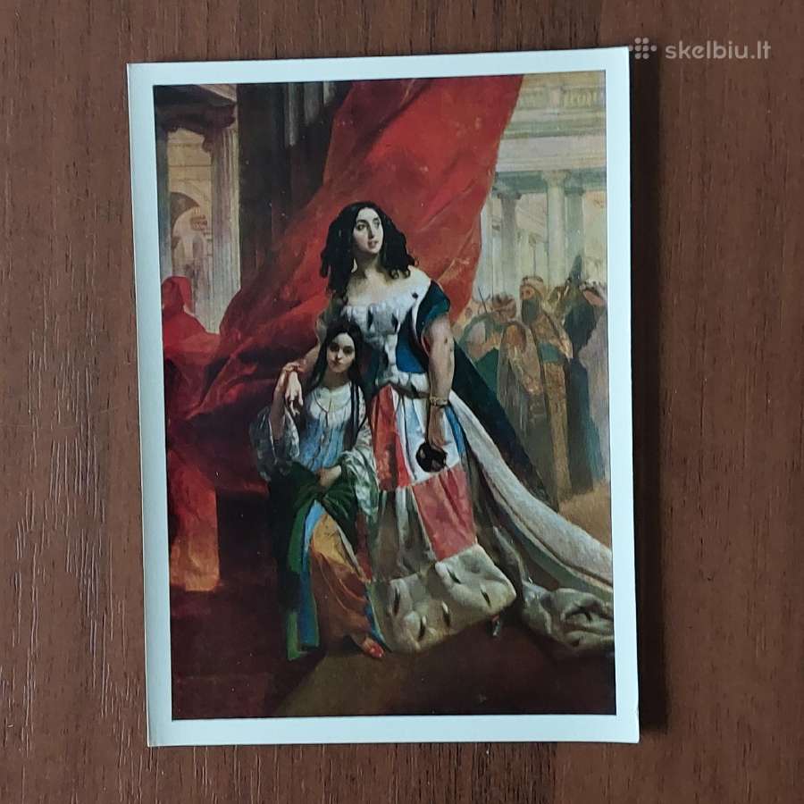 Atvirukų komplektas - tapytojas K. Briullov - nuotraukos Nr. 4