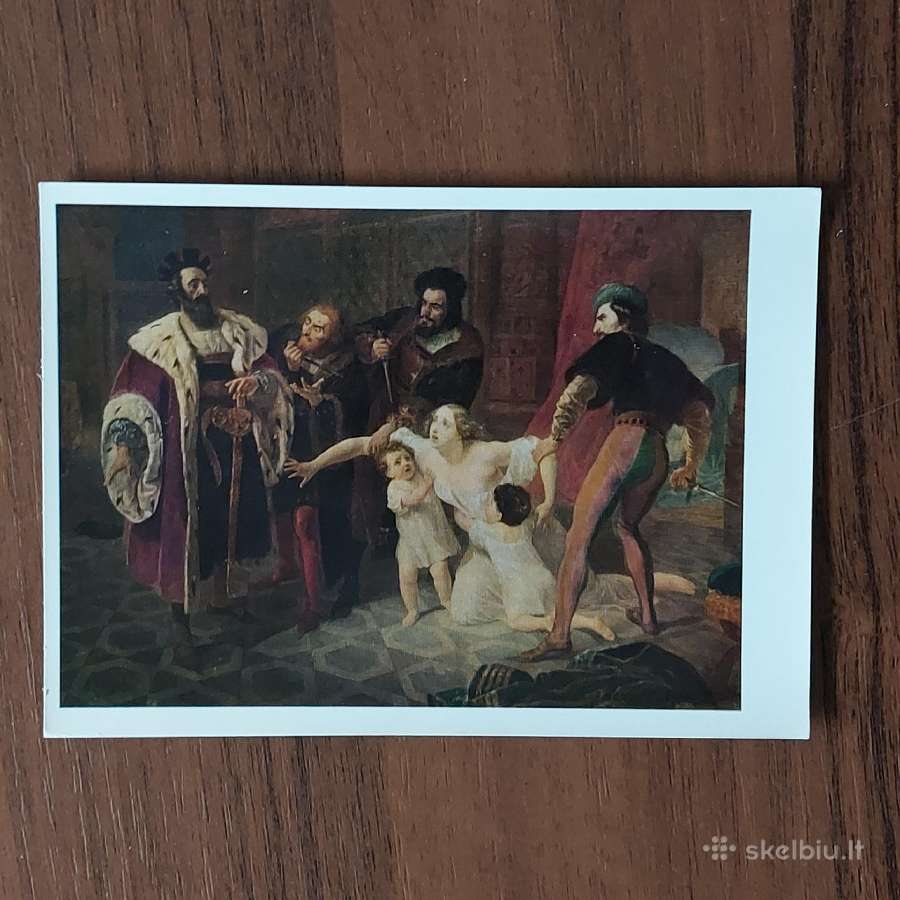 Atvirukų komplektas - tapytojas K. Briullov - nuotraukos Nr. 5