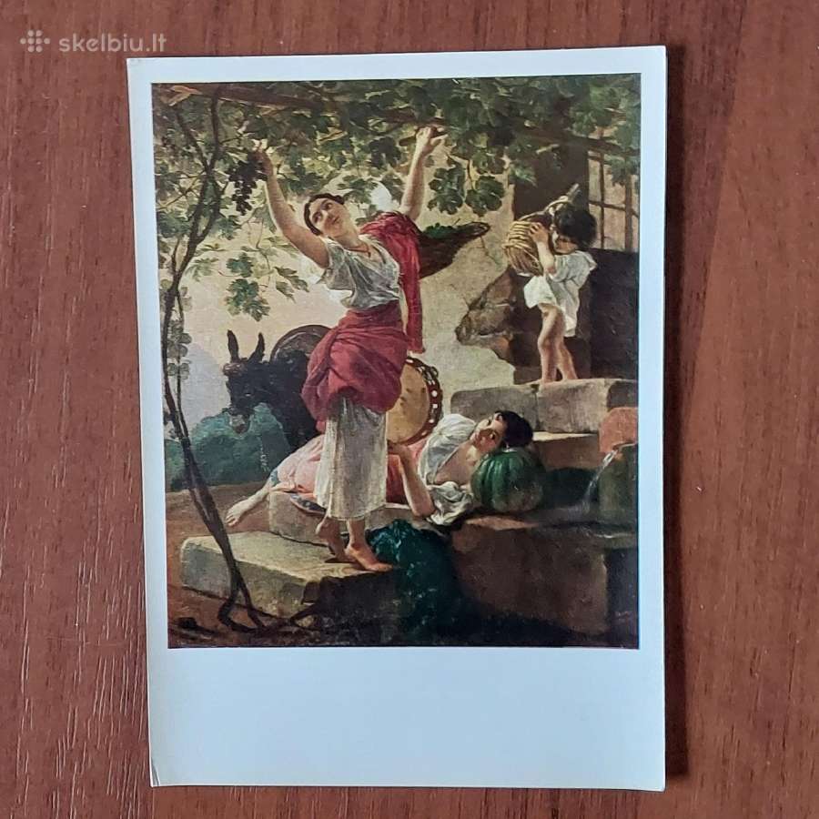 Atvirukų komplektas - tapytojas K. Briullov - nuotraukos Nr. 6