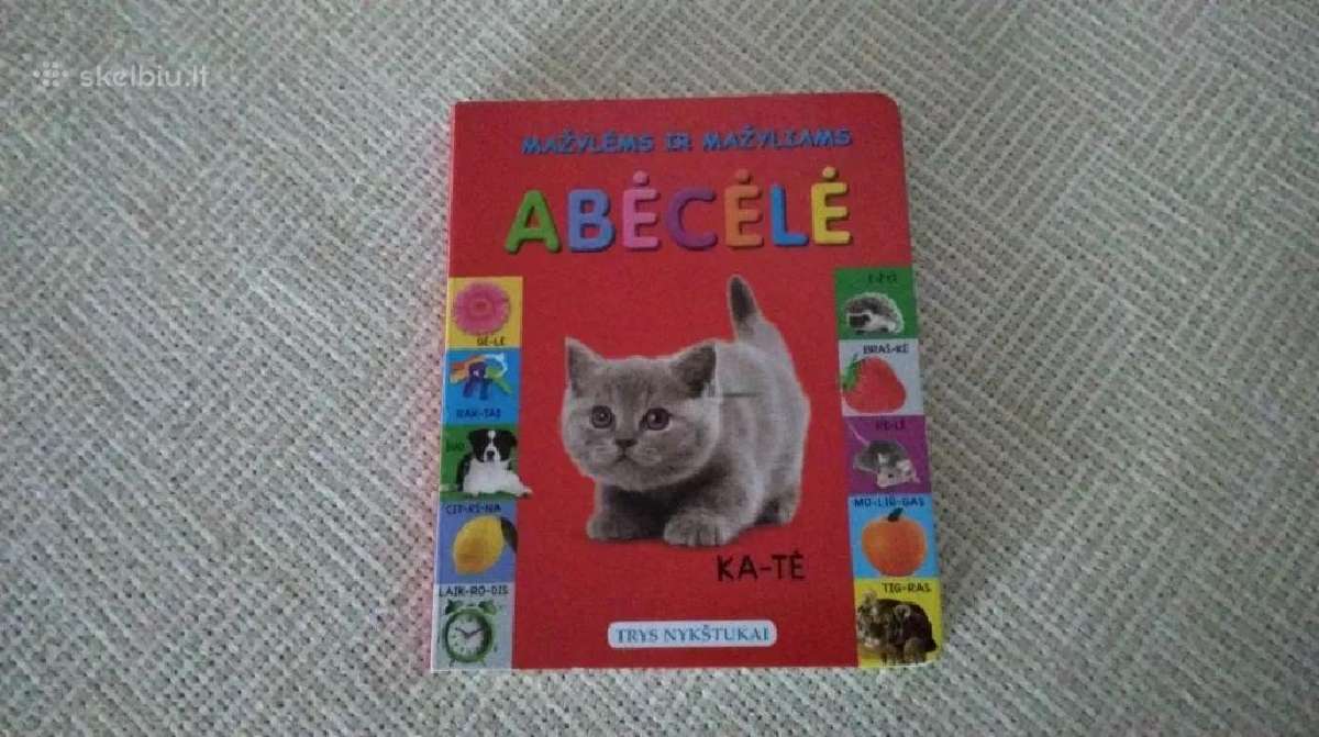 Abėcėlė. Mažylėms ir mažyliams