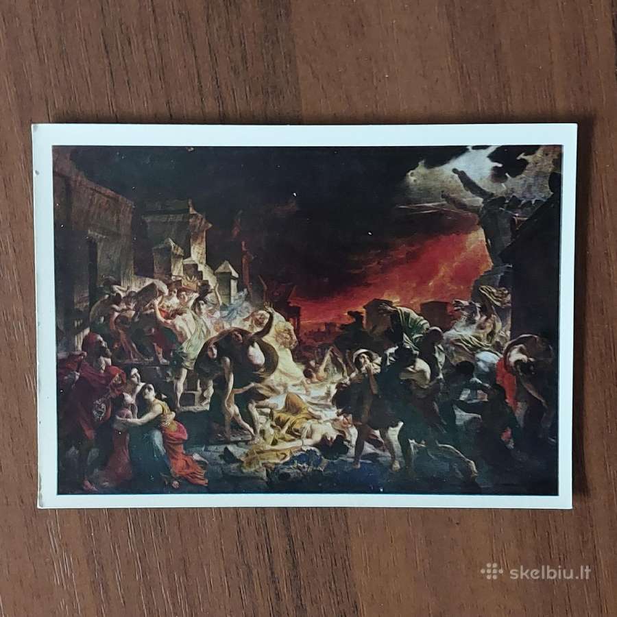 Atvirukų komplektas - tapytojas K. Briullov - nuotraukos Nr. 8