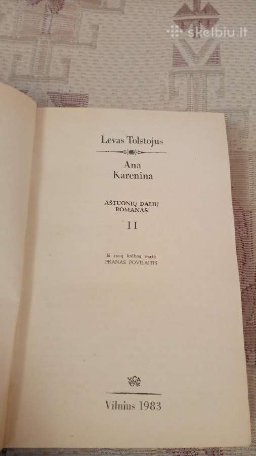 Ana Karenina 1 ir 2 tomas - nuotraukos Nr. 5
