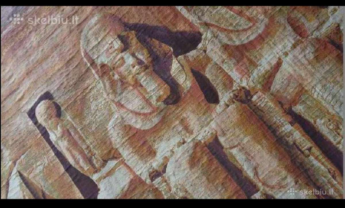 Didelis originalus papirusas iš Egipto. Suvenyras - nuotraukos Nr. 3