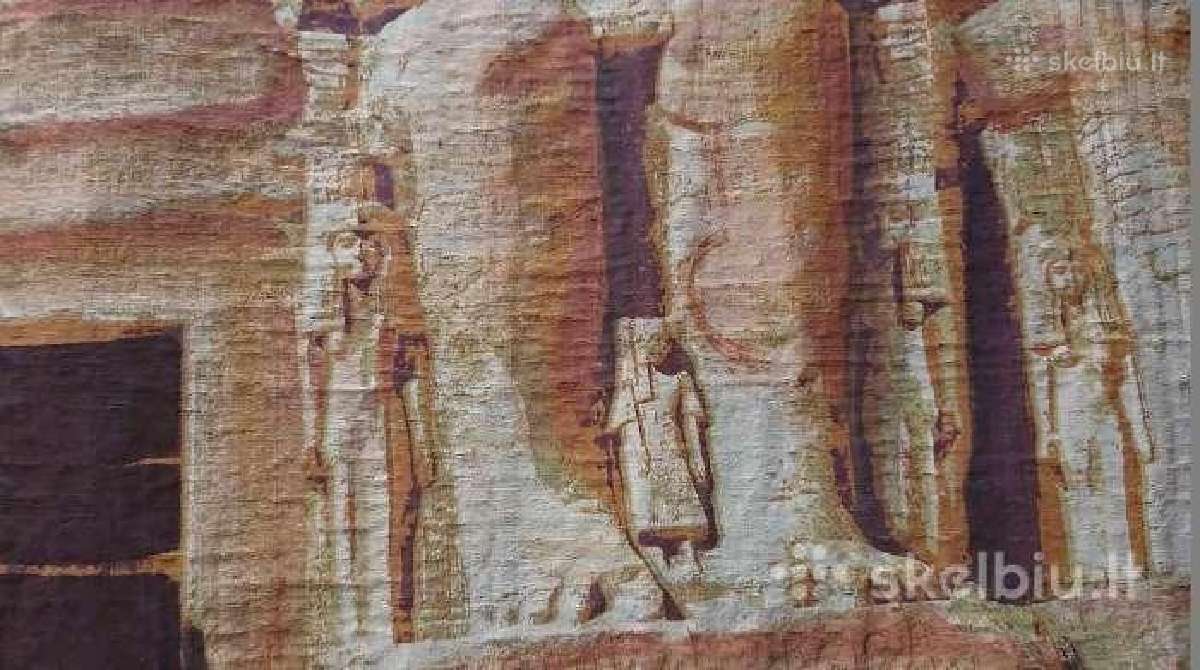 Didelis originalus papirusas iš Egipto. Suvenyras - nuotraukos Nr. 9