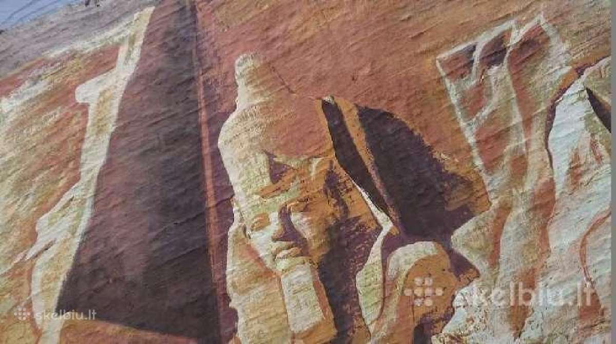 Didelis originalus papirusas iš Egipto. Suvenyras - nuotraukos Nr. 10
