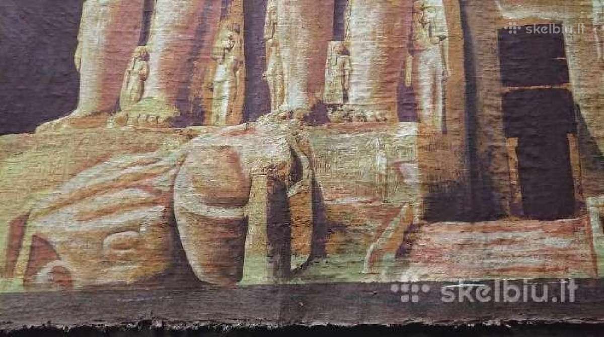 Didelis originalus papirusas iš Egipto. Suvenyras - nuotraukos Nr. 11