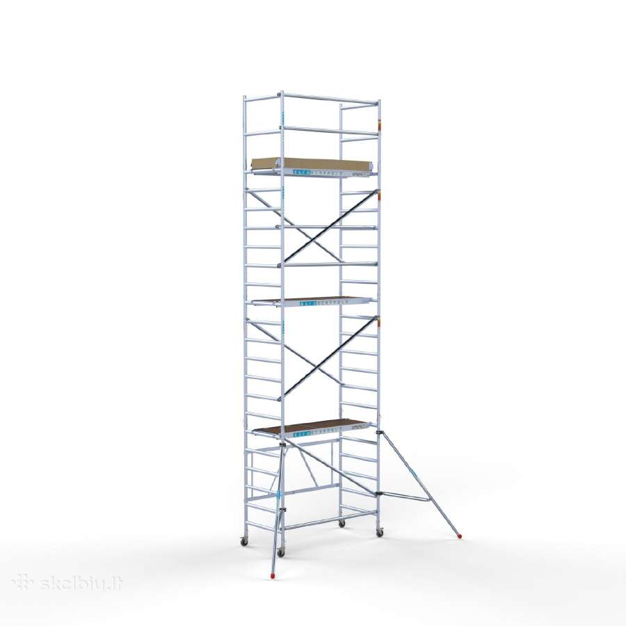 Aliuminio bokšteliai. Pastoliai. Stelažai 90 4,9m - nuotraukos Nr. 6