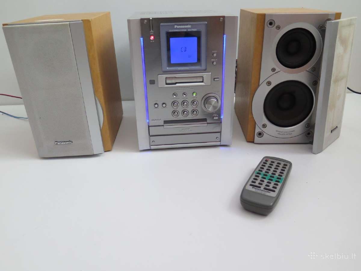 Panasonic muzikinis centras CD, Mc, Fm