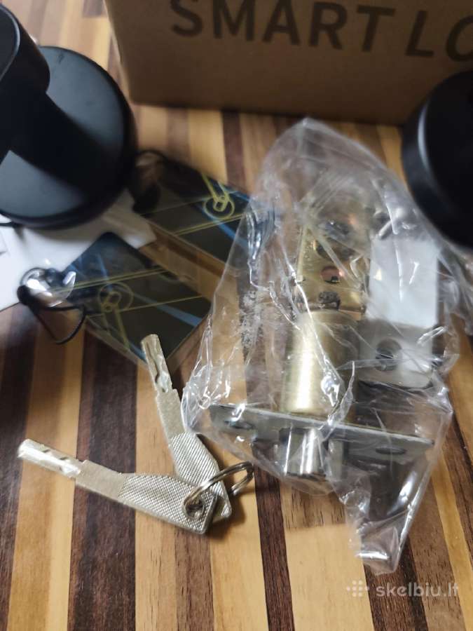 Išmanioji elektroninė Tuya spyna-spraktukas durims - nuotraukos Nr. 4