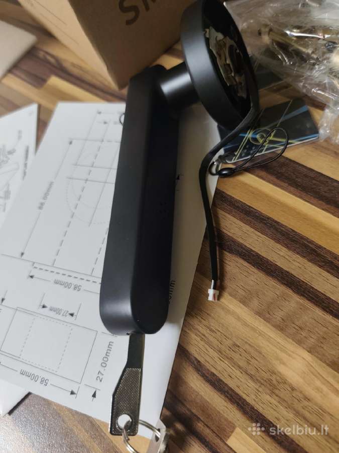 Išmanioji elektroninė Tuya spyna-spraktukas durims - nuotraukos Nr. 6
