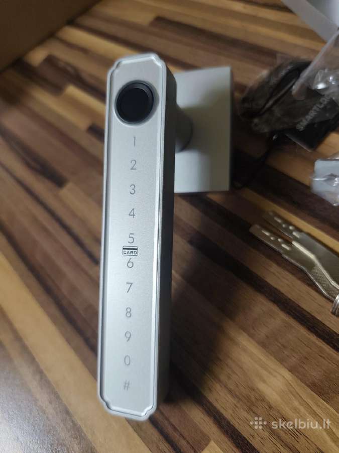 Išmanioji elektroninė Tuya spyna-spragtukas durims - nuotraukos Nr. 3