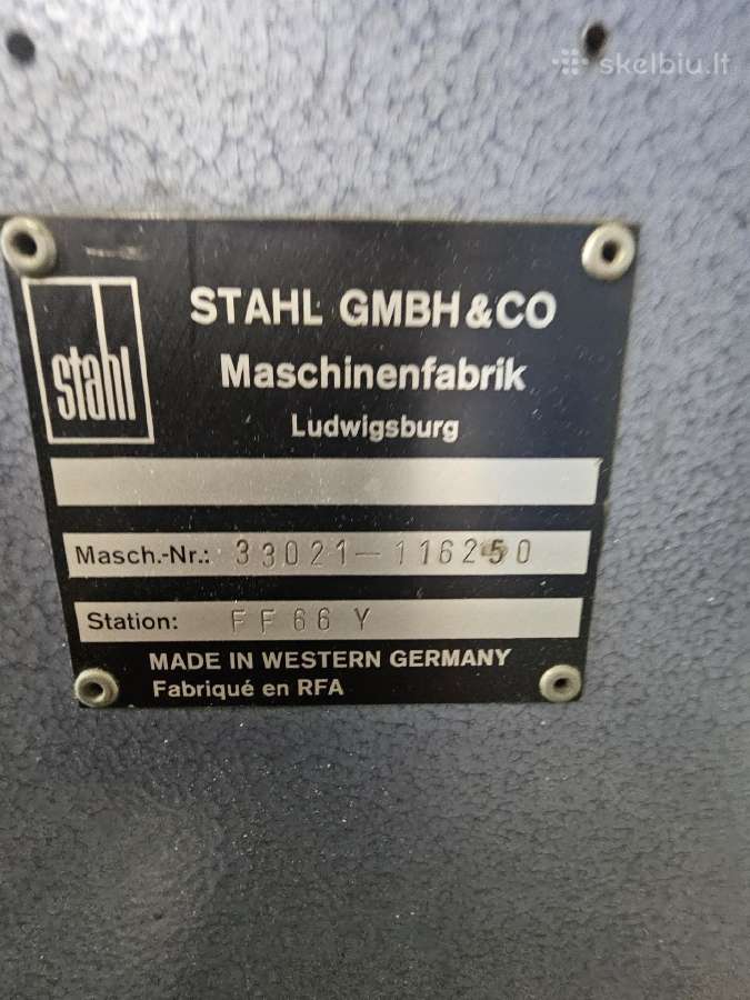 Stahl Ff 66 Lankstymo Linija Su Mbo Z2-fw Peiliu - nuotraukos Nr. 3