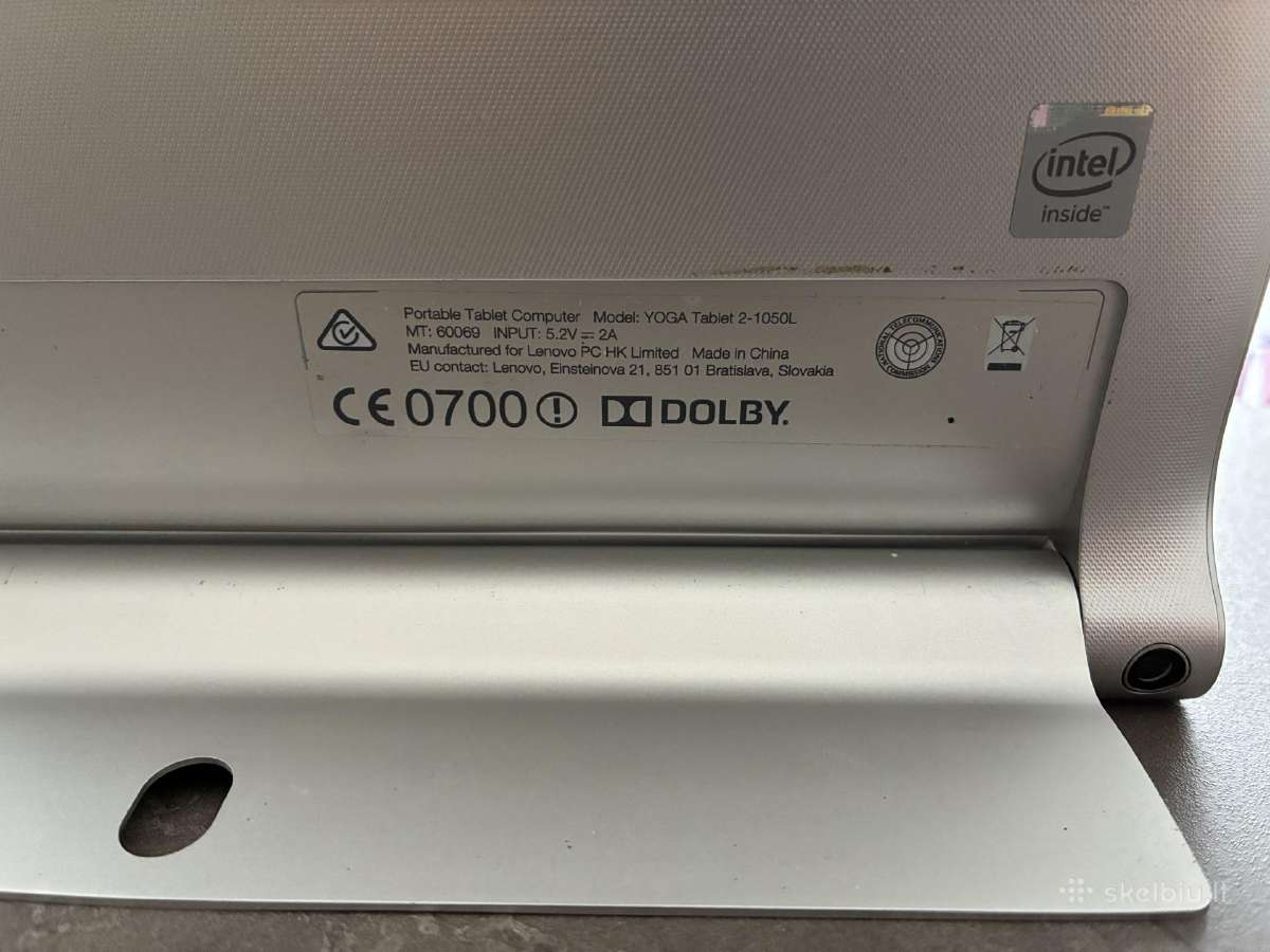 Lenovo Yoga Tablet 2 - nuotraukos Nr. 7