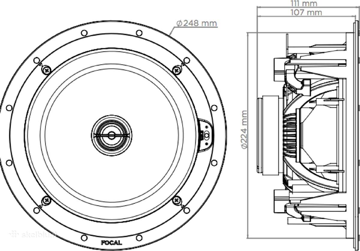 Denon Home Amp + Focal 100 Icw 8 - nuotraukos Nr. 4