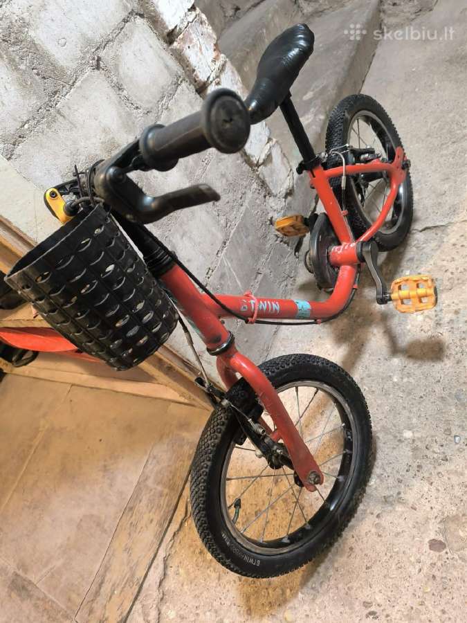 Balansinis ir pedalinis dviratis 2-5 m. 14 col. - nuotraukos Nr. 2