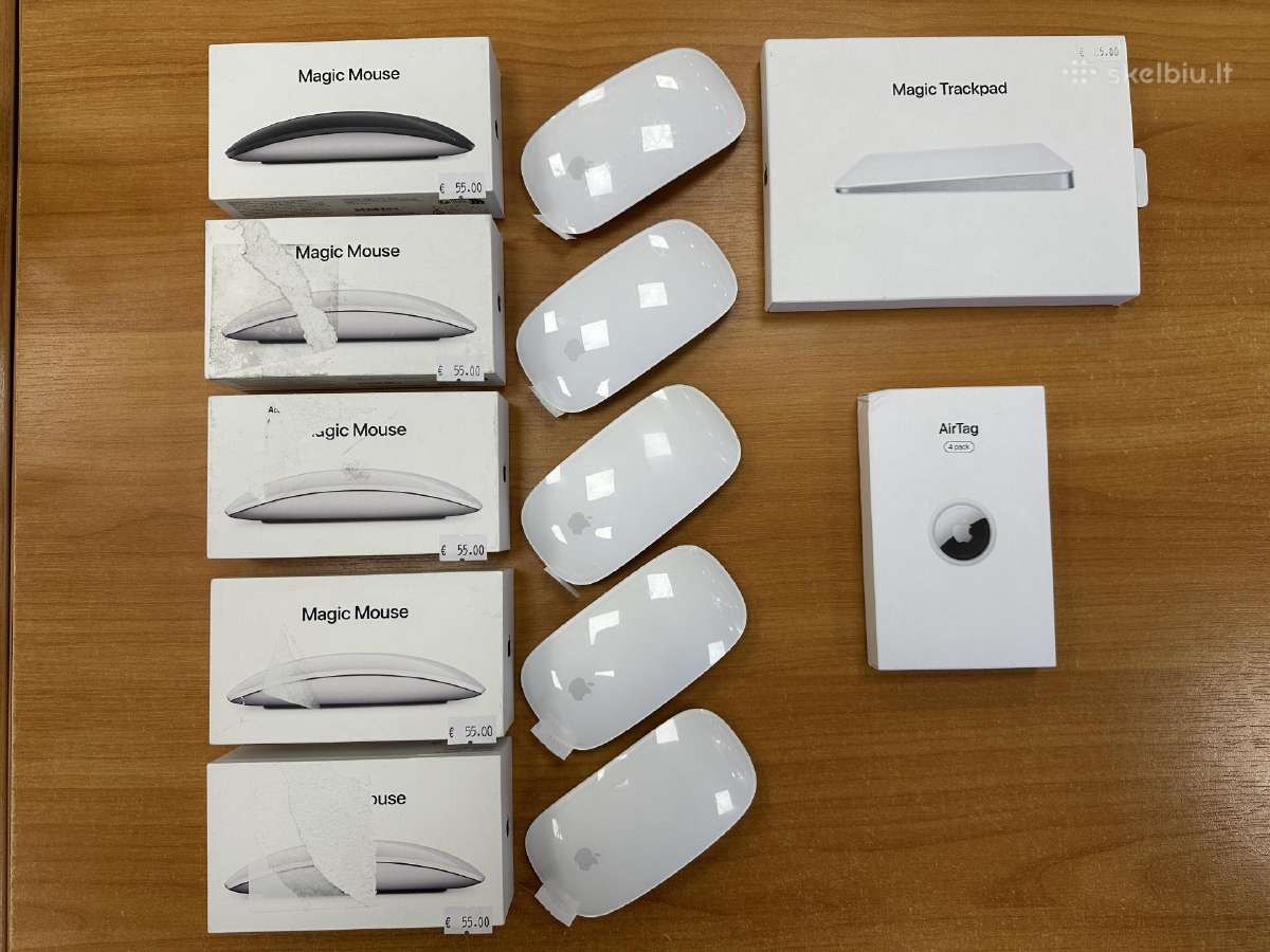 Apple Magic Mouse 2,3, Trackpad, Airtag