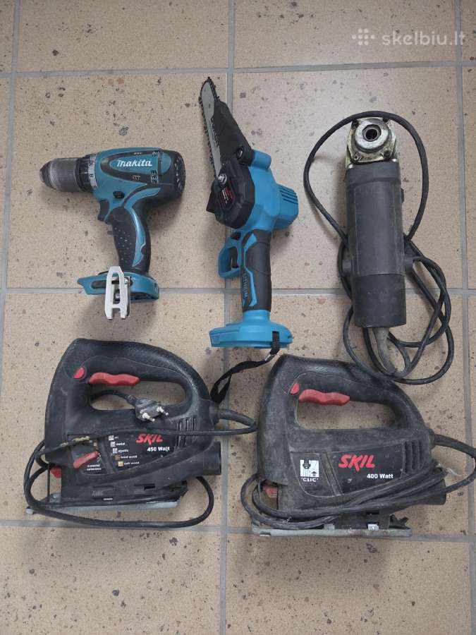 Makita Bdf440 ir kitos dalis