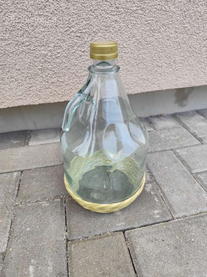 Vyno butelis krepšyje su rankena 3l - nuotraukos Nr. 2