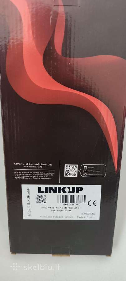 Linkup Pcie4 Riser Cable - nuotraukos Nr. 3