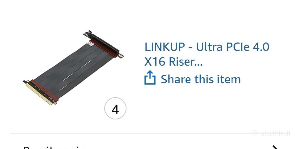 Linkup Pcie4 Riser Cable