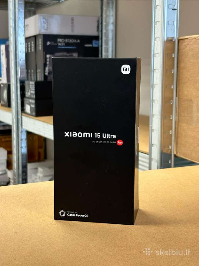 Xiaomi 15 Ultra 5G 16gb/512gb naujas