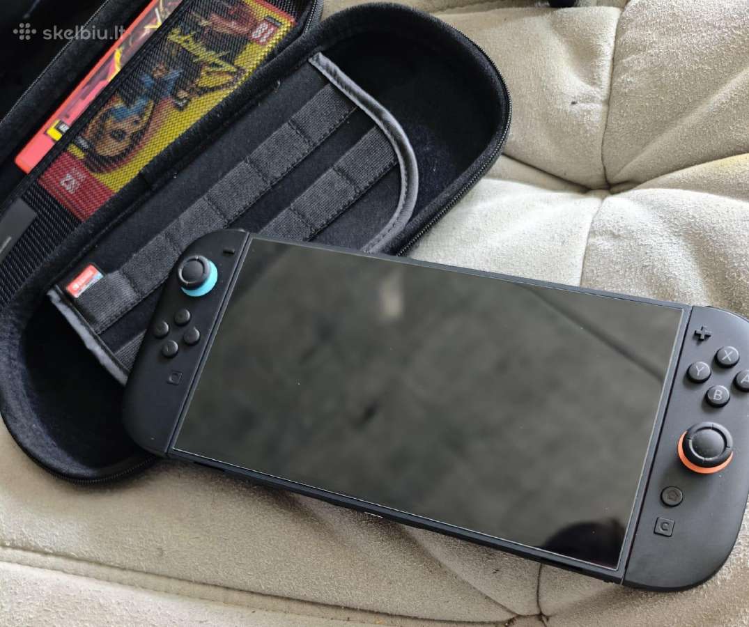 Nintendo Switch 2 pilna komplektacija su priedais