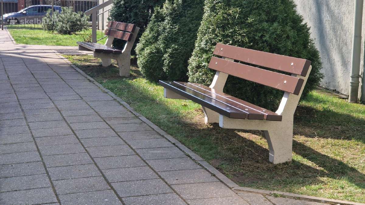 Tvirti ir ilgaamžiai suolai su betoninėmis kojomis - nuotraukos Nr. 5