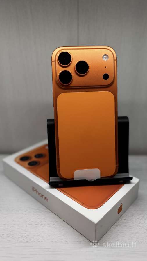 17 pro 256gb orange čekis ir garantija - nuotraukos Nr. 2