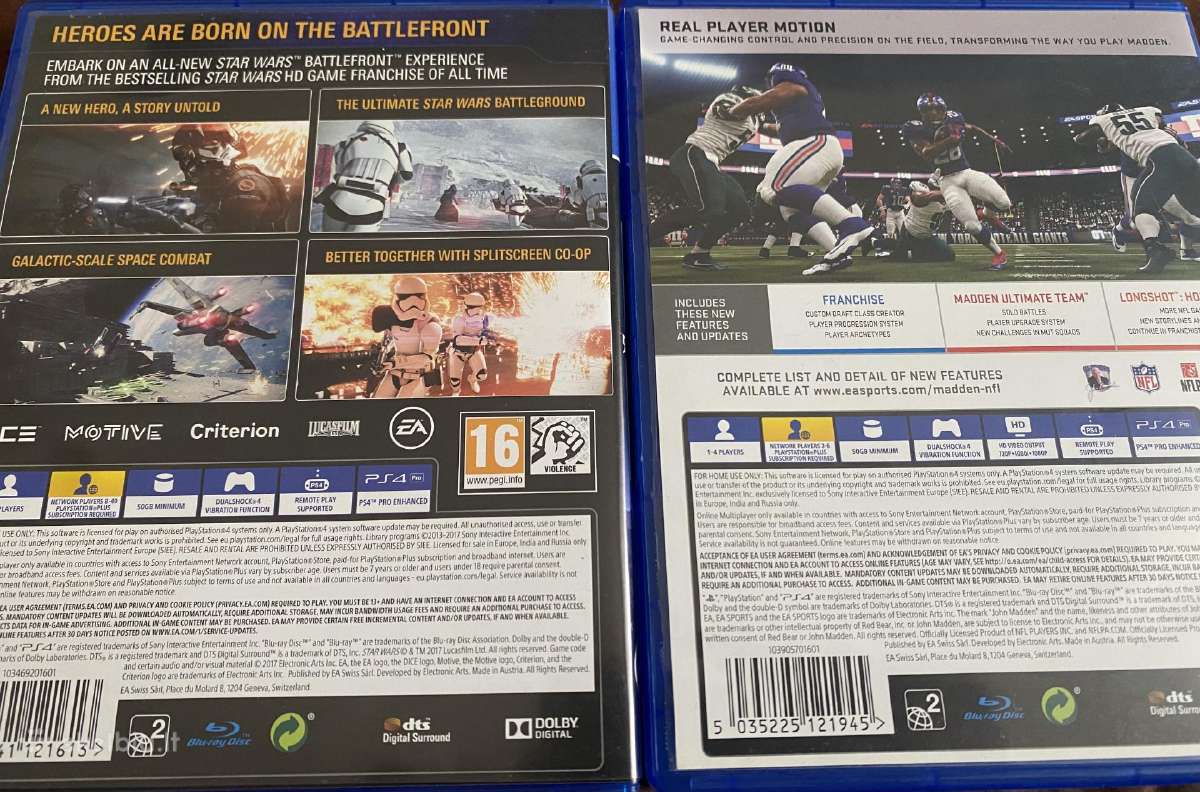 Abu ps4 žaidimai 5€! Tik Šiandien - nuotraukos Nr. 2