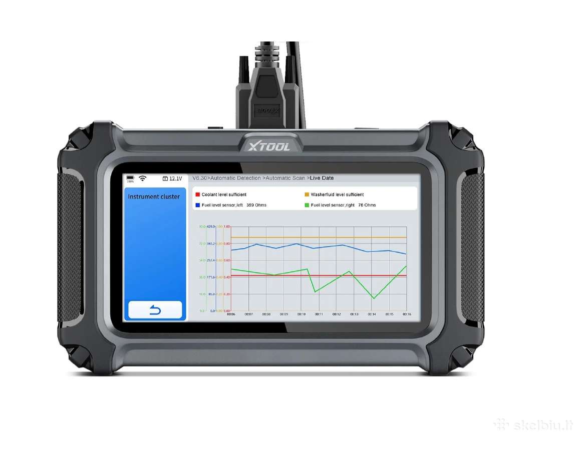 Diagnostikos prietaisas Obd2 WiFi Xtool D5s - nuotraukos Nr. 2