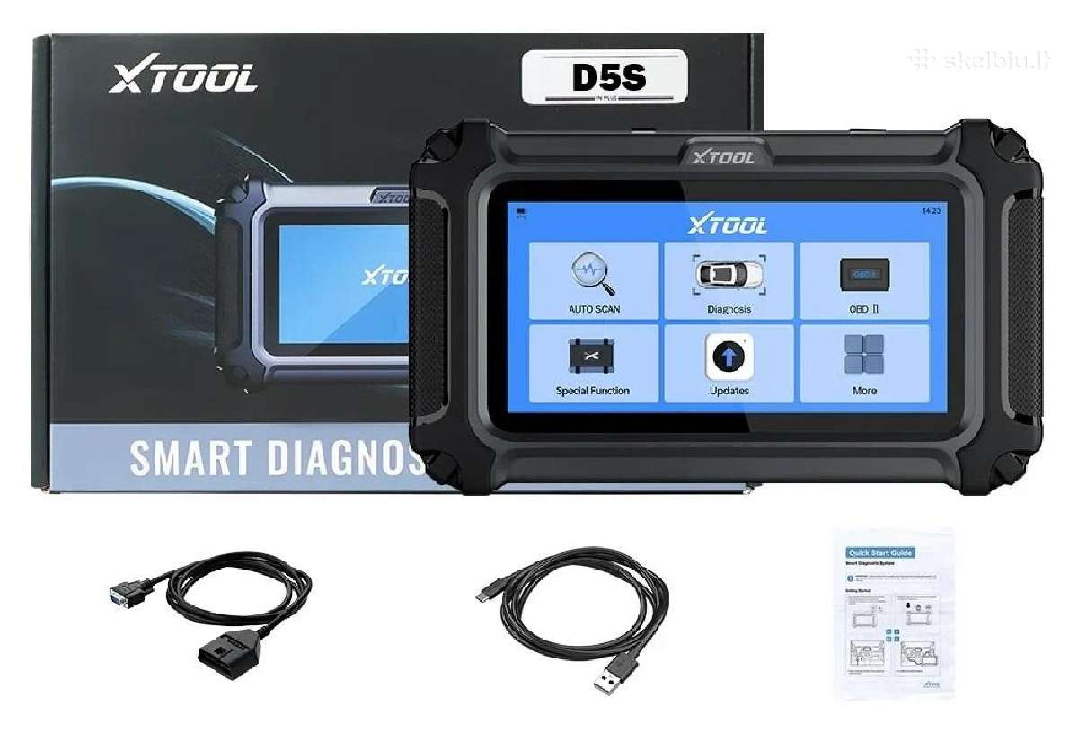Diagnostikos prietaisas Obd2 WiFi Xtool D5s - nuotraukos Nr. 5