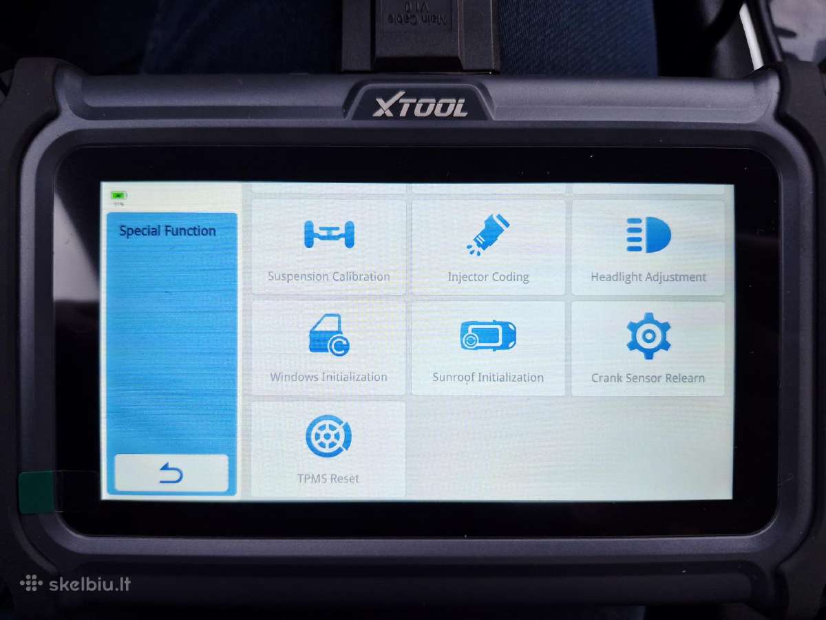 Diagnostikos prietaisas Obd2 WiFi Xtool D5s - nuotraukos Nr. 10