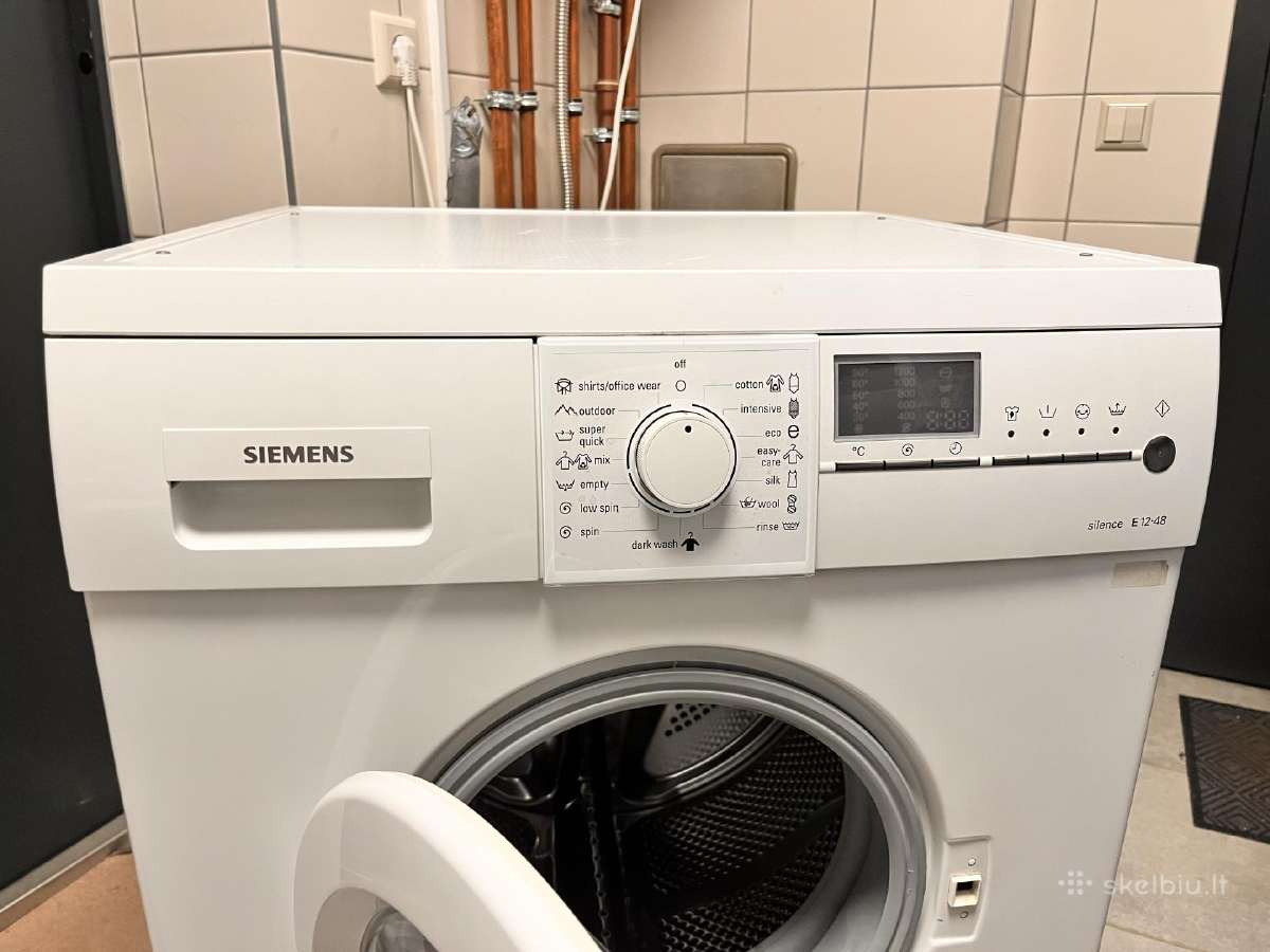 Skalbimo mašina siemens - nuotraukos Nr. 3