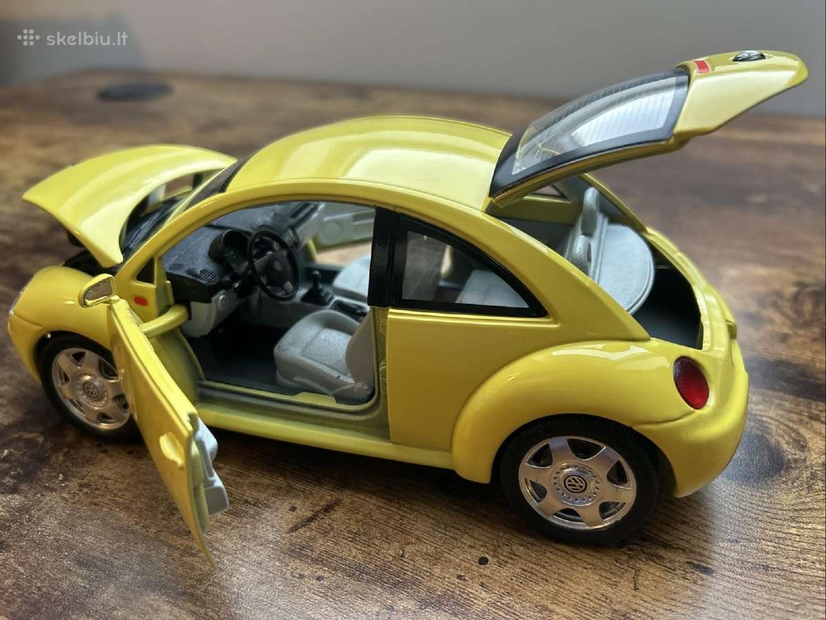 1:18 modeliukas VW beetle volkswagen vabalas - nuotraukos Nr. 2