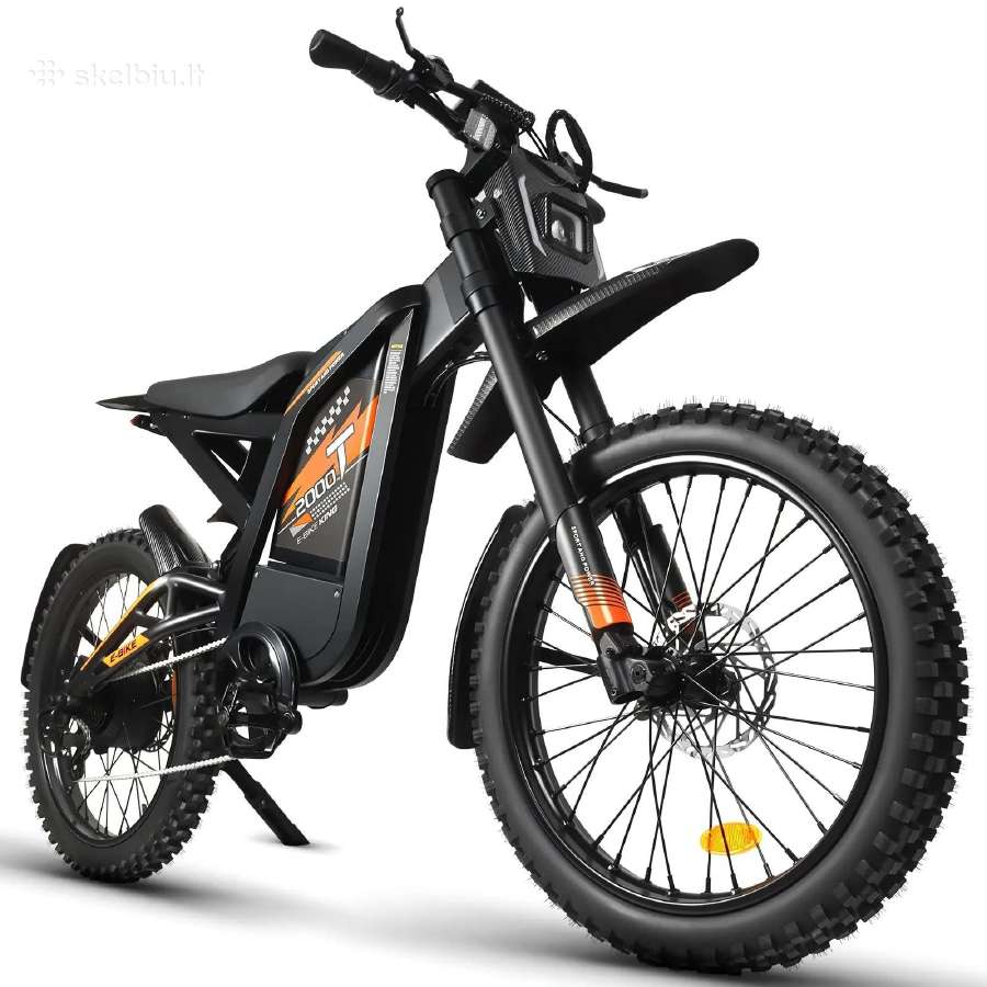 Gt2000 elektrinis dviratis off-road dirt bike - nuotraukos Nr. 6