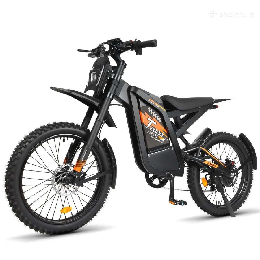Gt2000 elektrinis dviratis off-road dirt bike - nuotraukos Nr. 7