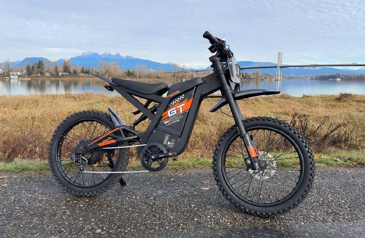 Gt2000 elektrinis dviratis off-road dirt bike - nuotraukos Nr. 8