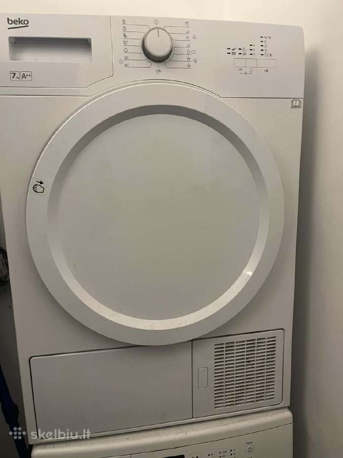 Parduodama Beko rūbų džiovyklė – 7 kg, A++