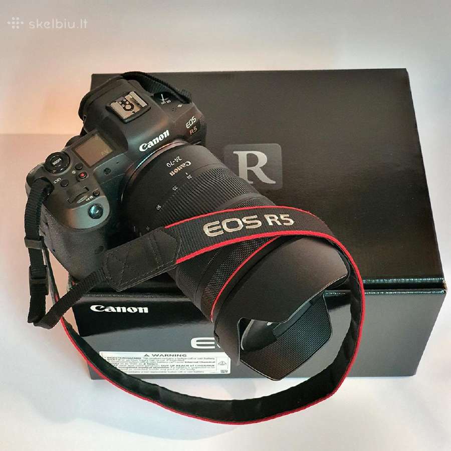 Fotoaparatas Canon r5 + rf 24-70 - nuotraukos Nr. 2