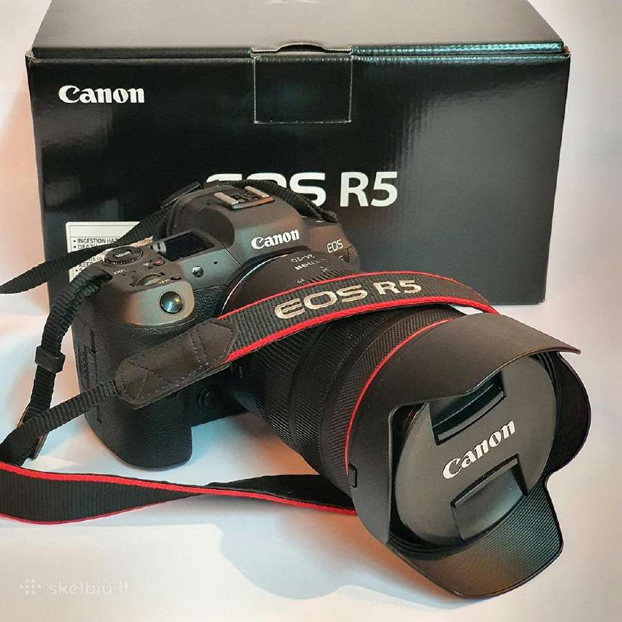 Fotoaparatas Canon r5 + rf 24-70 - nuotraukos Nr. 3