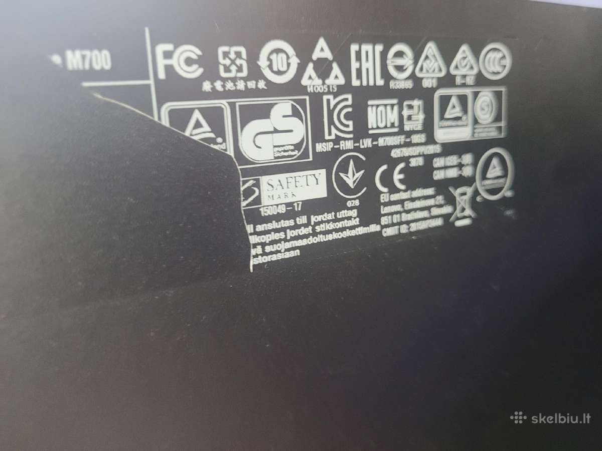 Lenovo Thinkcentre M700 su WiFi - nuotraukos Nr. 9