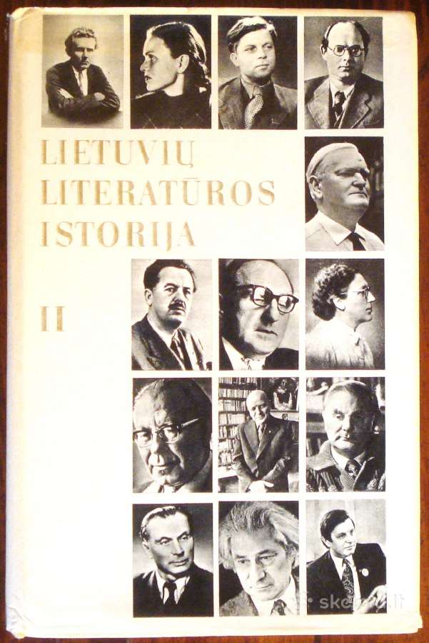 Lietuvių literatūros istorija II tomas