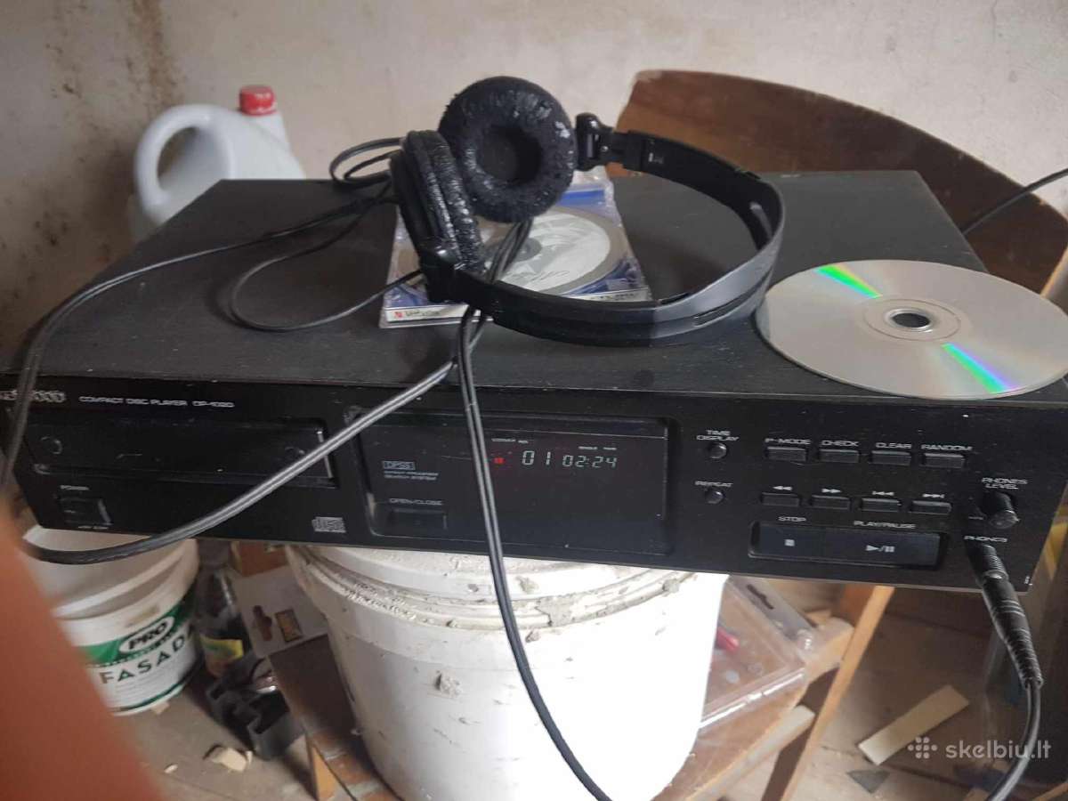 CD grotuvai Kenwood ir Denon